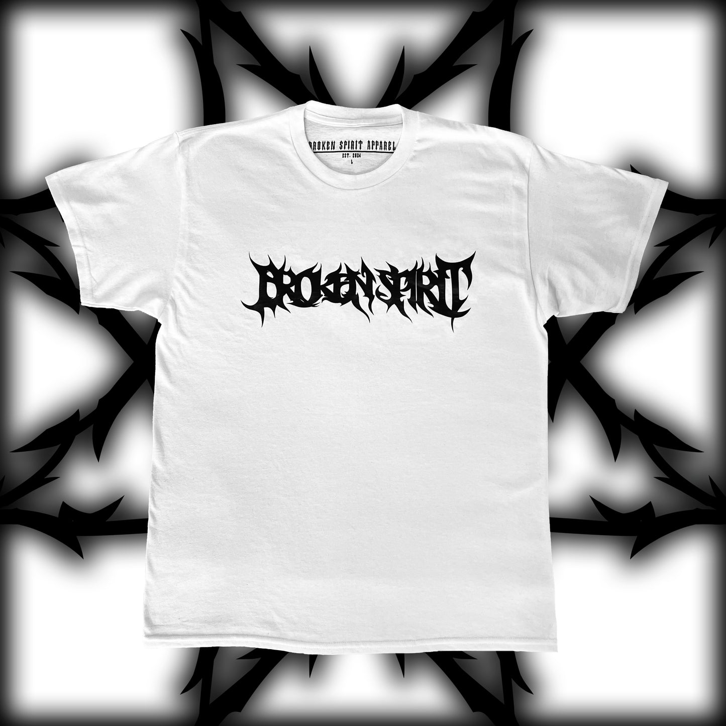 White Broken Spirit Tee